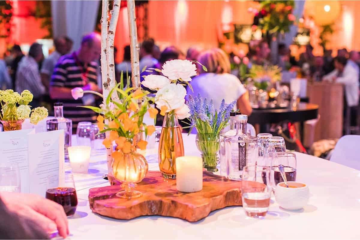 Verzorgd cateringbuffet op locatie