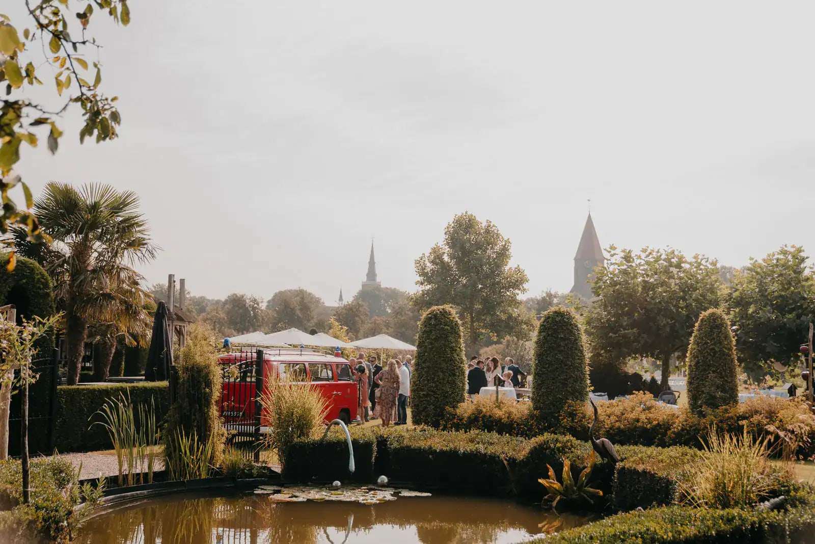 Tuin de Hoge Waard met vijver